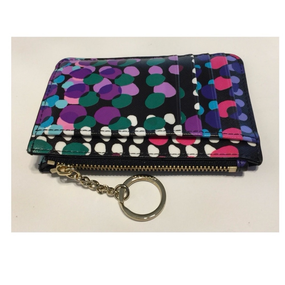 Kate Spade New York Laurel Way Bitsy Dotty Card Coin Case Wallet - Picture 13 of 13